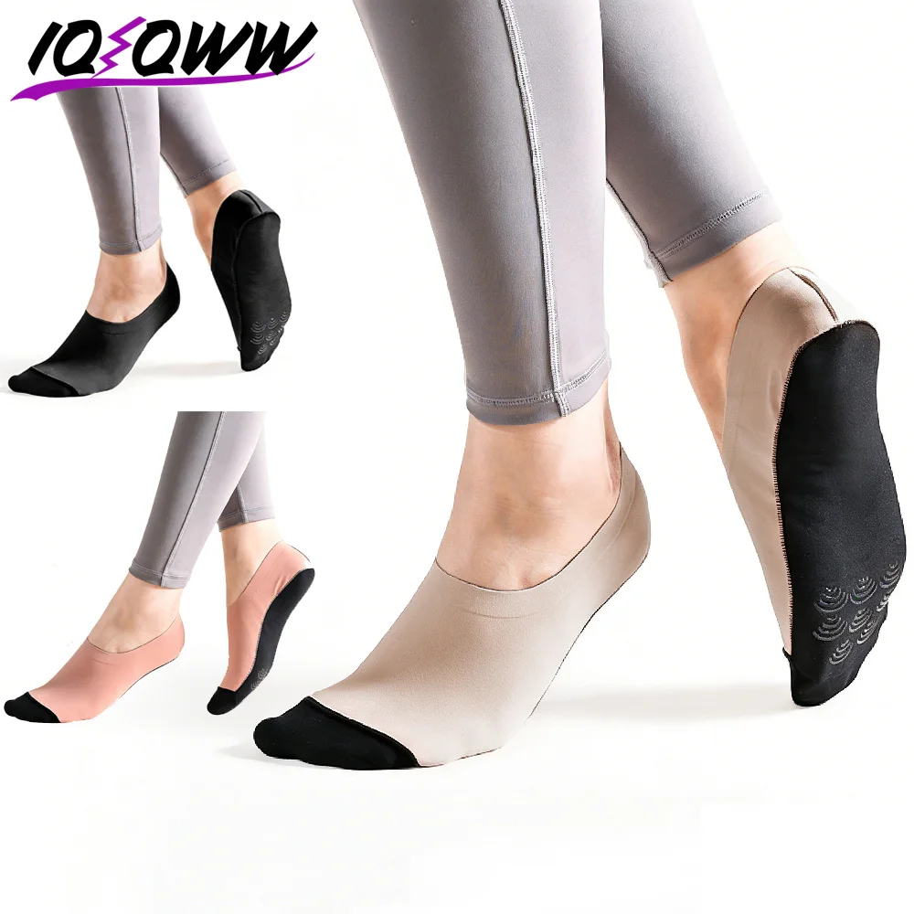 Pilates Yoga Footwear - 1 paire de chaussettes antidérapantes, chaussettes