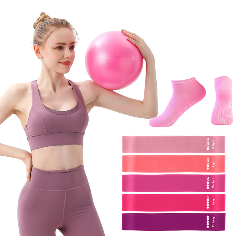 Pilates Yoga Workout At Home - Ensembles de bandes de résistance de