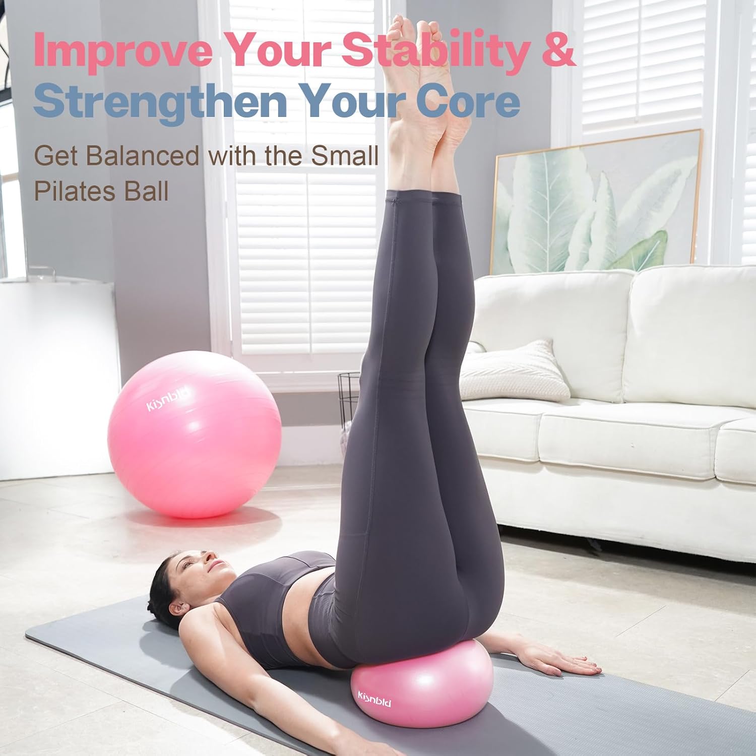 Petit ballon d'exercice, mini  - Pilates Yoga Workout At Home avis et prix